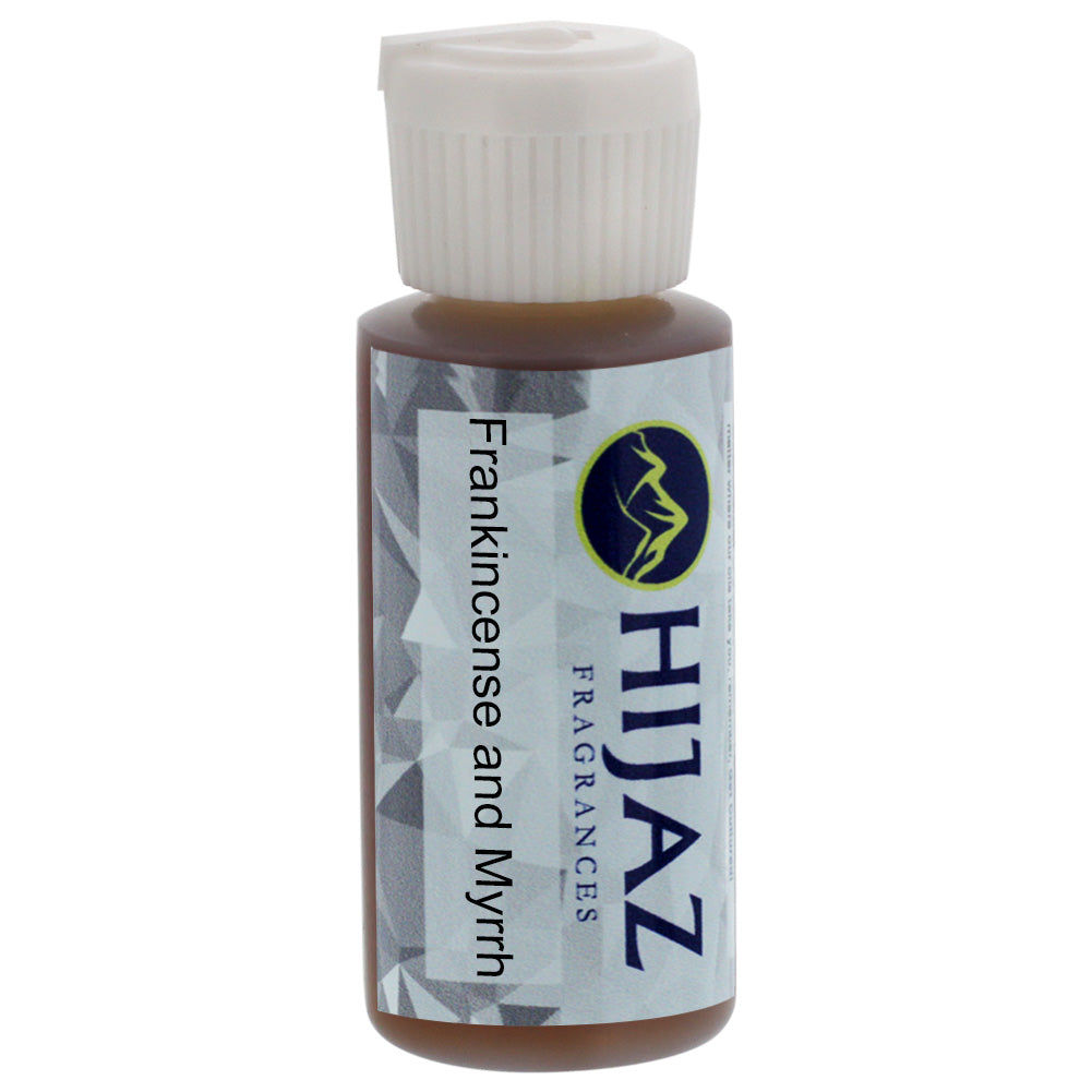 Frankincense and Myrrh Men's Fragrance Alcohol Free Scented Body Oil - Hijaz