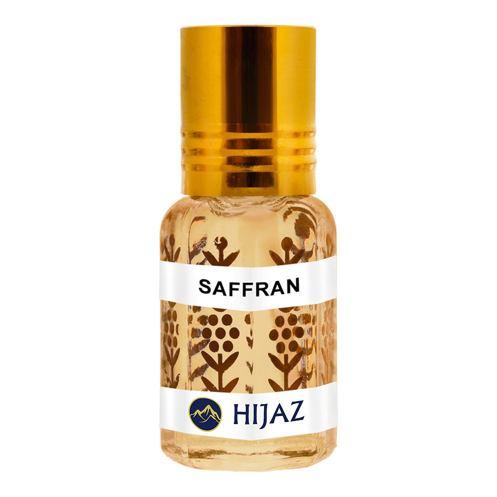 Saffran Alcohol Free Scented Oil Attar - Hijaz