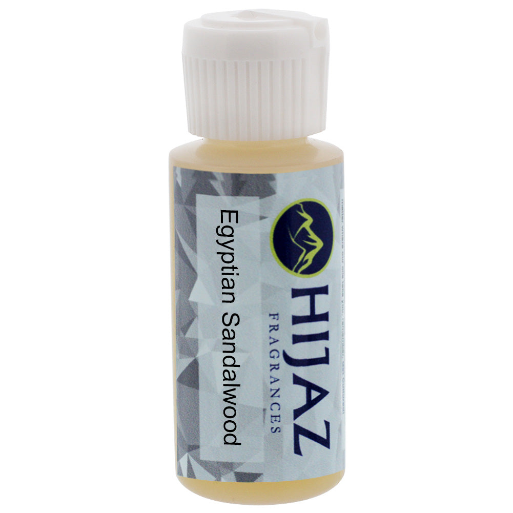 Egyptian Sandalwood Men's Fragrance Alcohol Free Scented Body Oil - Hijaz