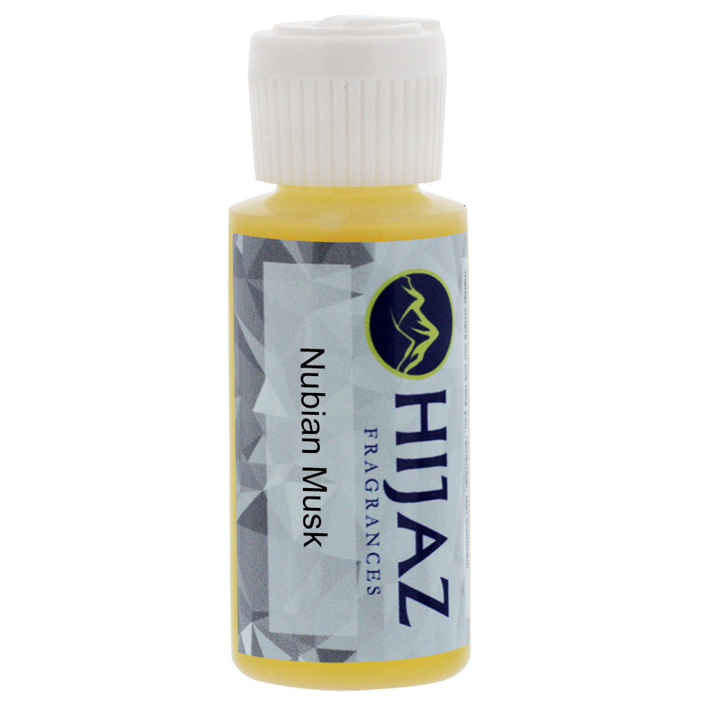 Nubian Musk Men's Fragrance Alcohol Free Scented Body Oil - Hijaz
