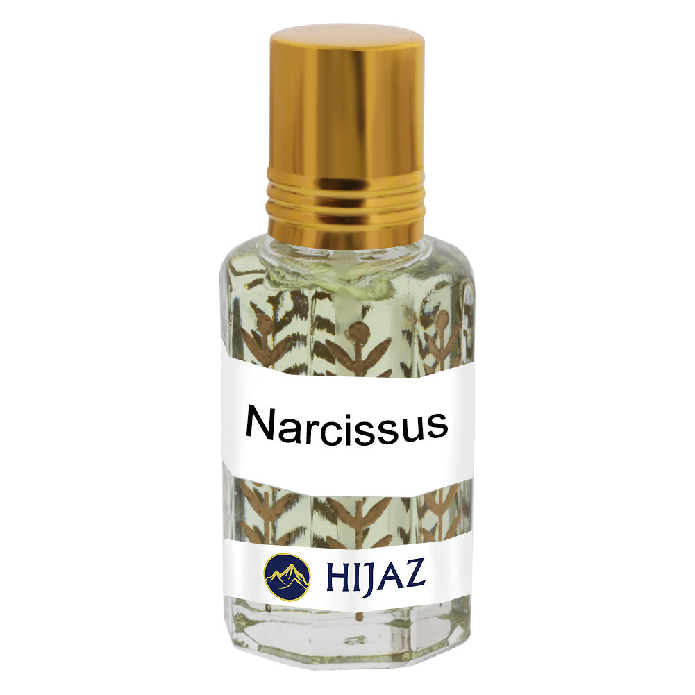 Narcissus Alcohol Free Scented Oil Attar - Hijaz