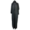 Black Women's Modest Prayer Clothes Abaya with Attached Shawl - Hijaz