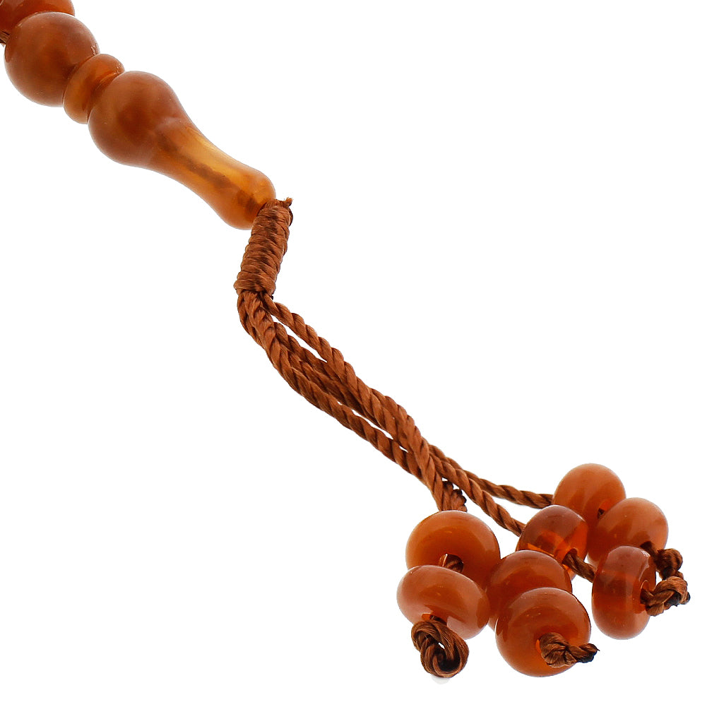 99 Count Sandstone Rosary Prayer Bead Tasbih - Hijaz