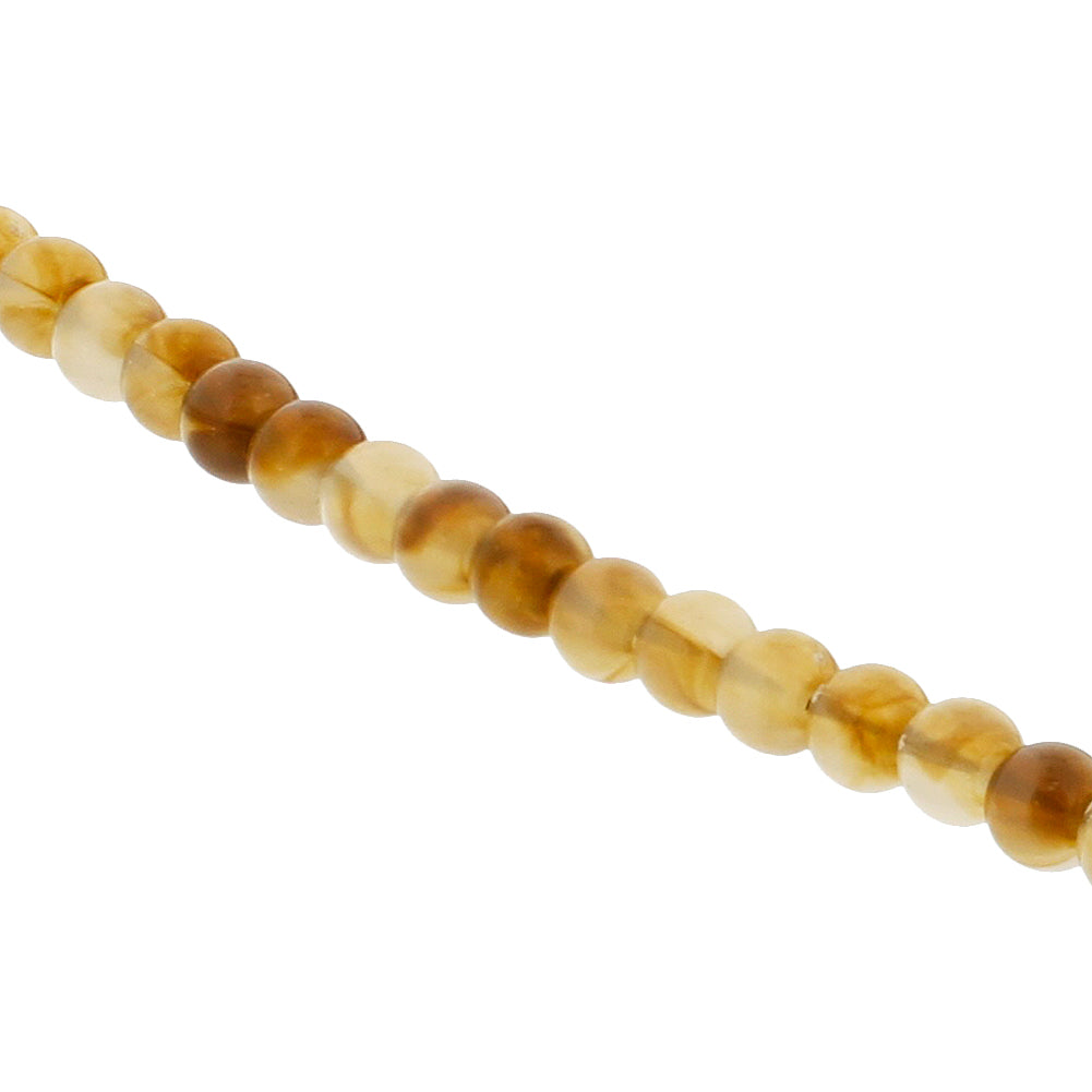 99 Count Brown and White Marbled Design Rosary Prayer Bead Tasbih - Hijaz