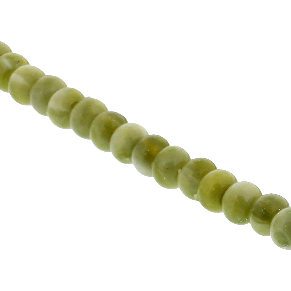 99 Count Green Marbled Design Rosary Prayer Bead Tasbih with Seperatory Beads - Hijaz