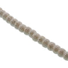 99 Count Warm Gray and Silver Rosary Prayer Bead Tasbih - Hijaz