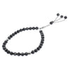 33 Gray Marble Glass Bead Tasbih Rosary Prayer Beads Bracelets With Metal - Hijaz