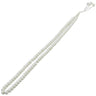 99 Count Large Plain White Plastic Rosary Prayer Dikr Beads with Sections - Hijaz