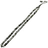 99 Count Large Gray Marble Plastic Rosary Prayer Dikr Beads with Sections - Hijaz