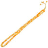 99 Count Large Yellow Marble Plastic Rosary Prayer Dikr Beads with Sections - Hijaz