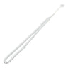 99 Count Circle White Plastic Rosary Prayer Dikr Beads with Sections - Hijaz