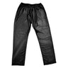 Men's Black Vietnamese Cotton Silky Thobe Pant Serwal Elastic Waist Slim Fit - Hijaz