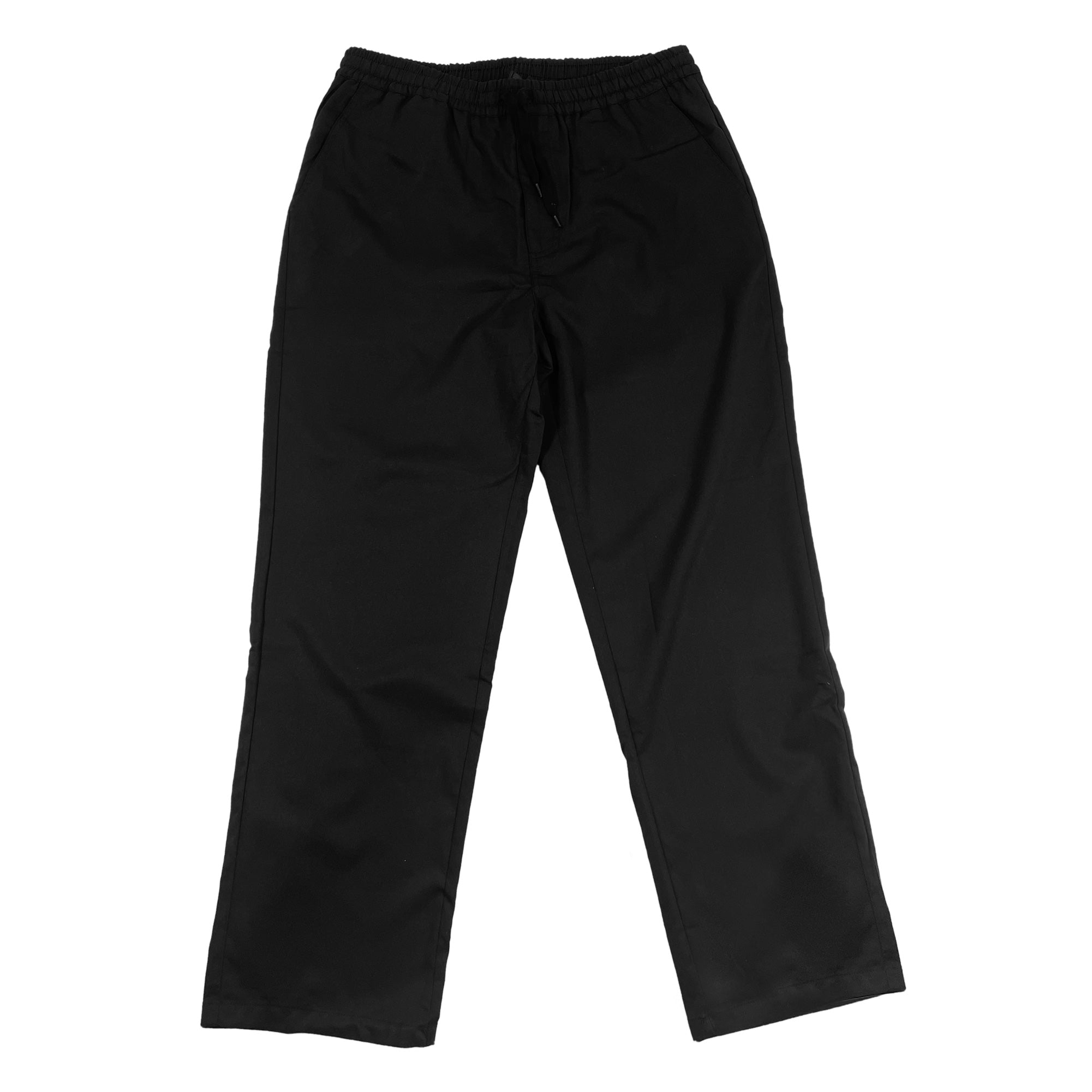 Men's Black Thobe Kurta Pants Serwal Pajama Scrubs Adjustable Drawstring - Hijaz