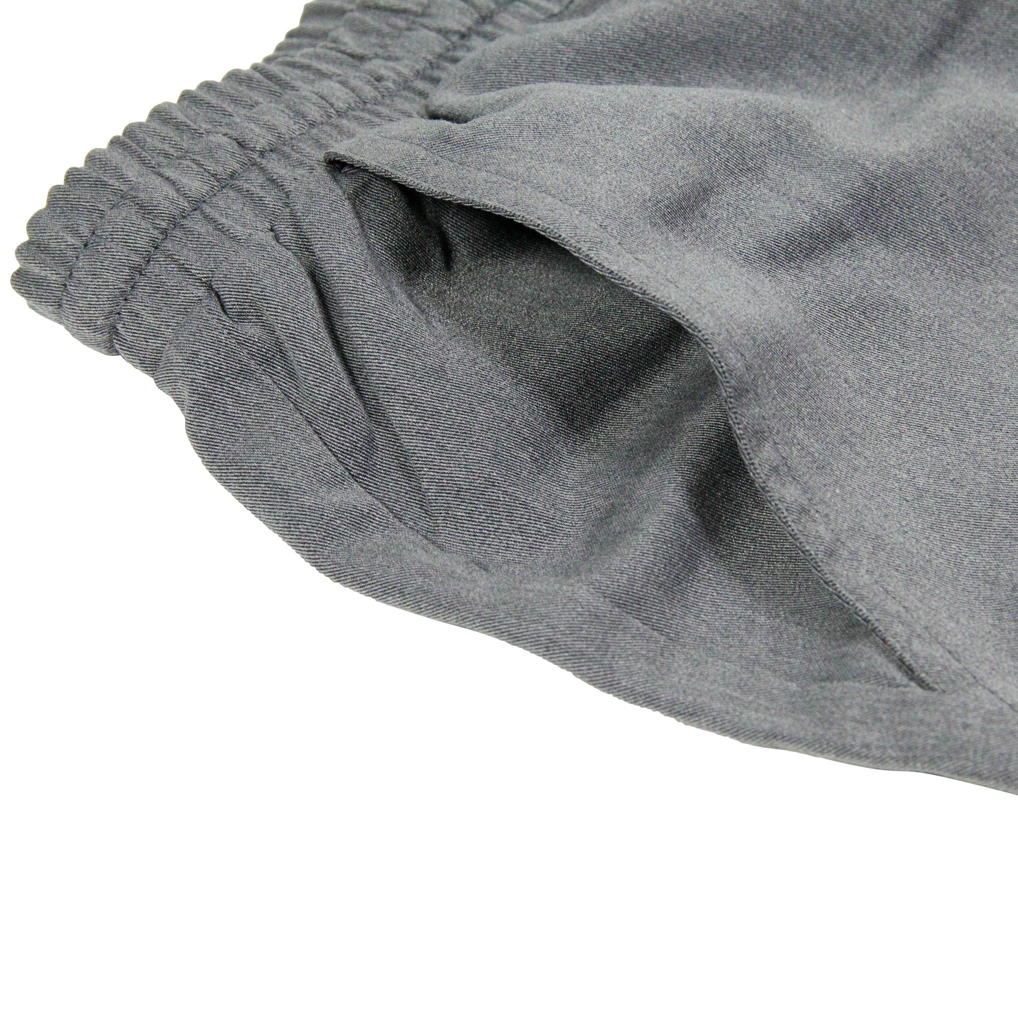 Men's Gray Thobe Kurta Pants Serwal Pajama Scrubs Adjustable Drawstring - Hijaz