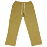 Men's Gold Thobe Kurta Pants Serwal Pajama Scrubs Adjustable Drawstring - Hijaz